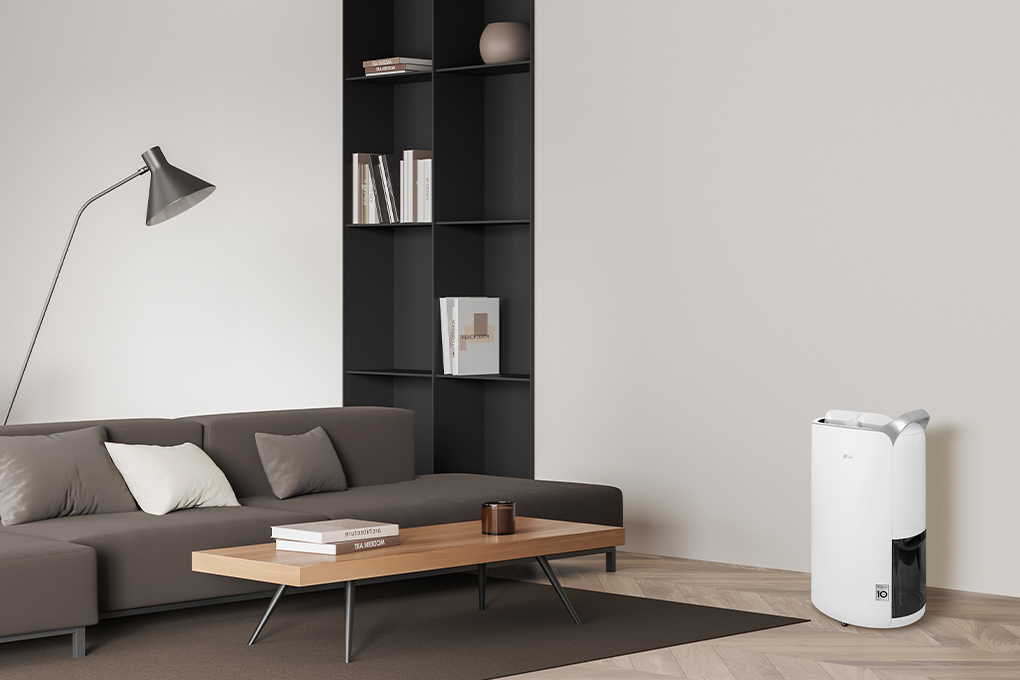 Máy hút ẩm LG Dual Inverter MD16GQSE0.ABAE Màu Trắng