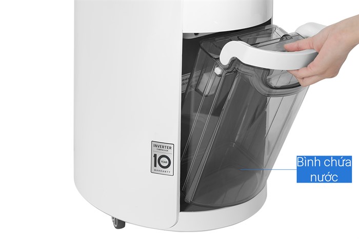 Máy hút ẩm LG Dual Inverter MD16GQSE0.ABAE Màu Trắng