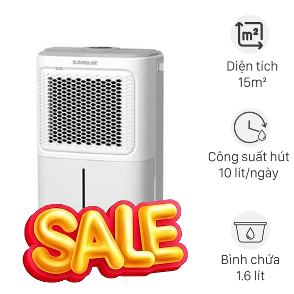 Máy hút ẩm Sunhouse SHD-DHB1001 220W