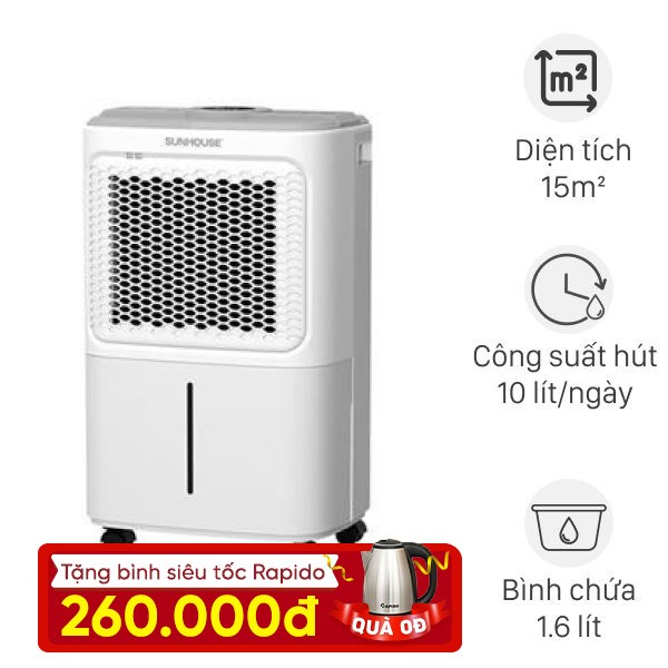 Máy hút ẩm Sunhouse SHD-DHB1001