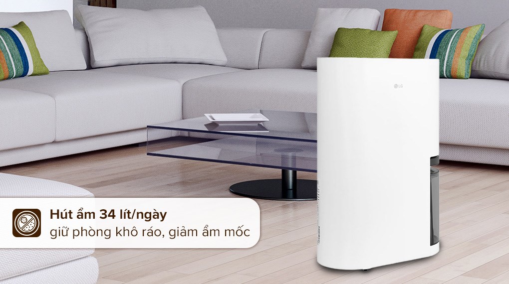 Máy hút ẩm LG Dual Inverter DD20GMWE1.ABAE