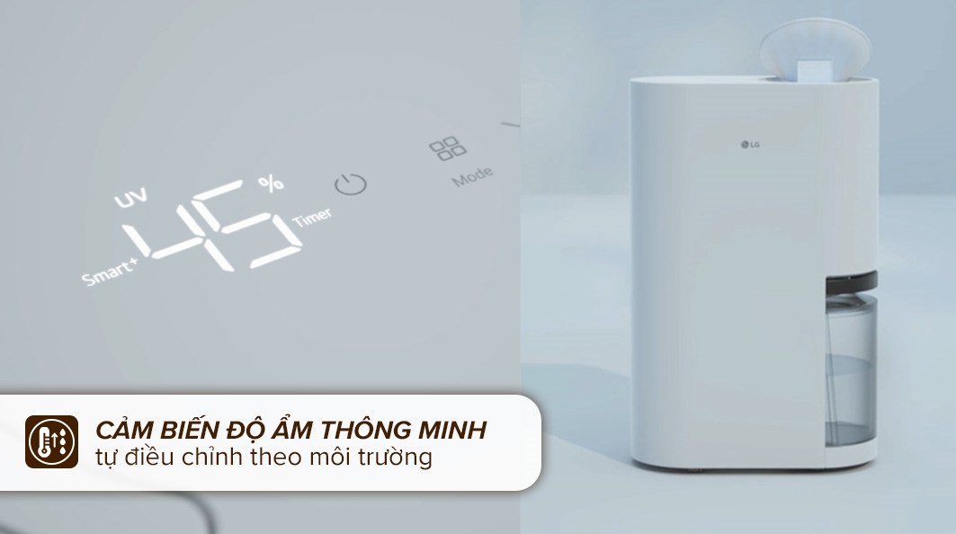 Máy hút ẩm LG Dual Inverter DD20GMWE1.ABAE