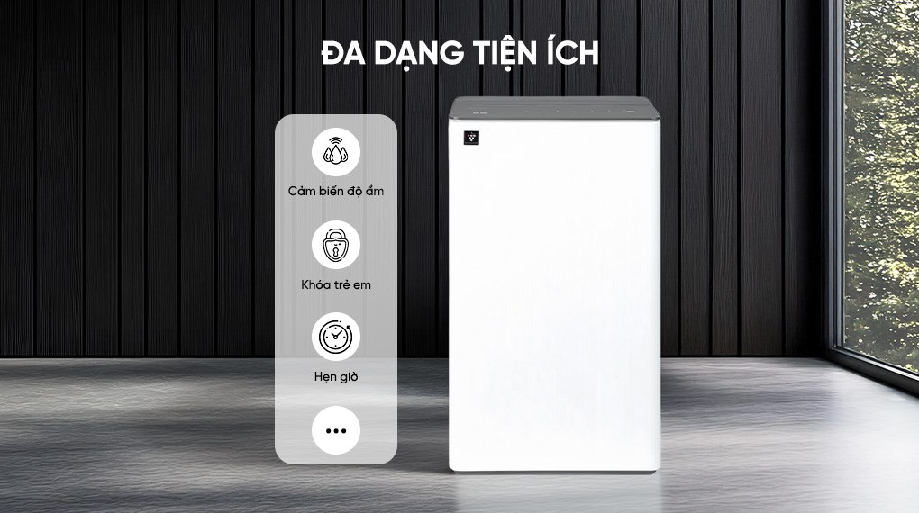 Máy hút ẩm Sharp DW-T30HV-W