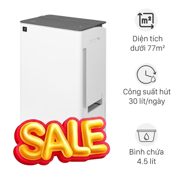 Máy hút ẩm Sharp DW-T30HV-W 325W