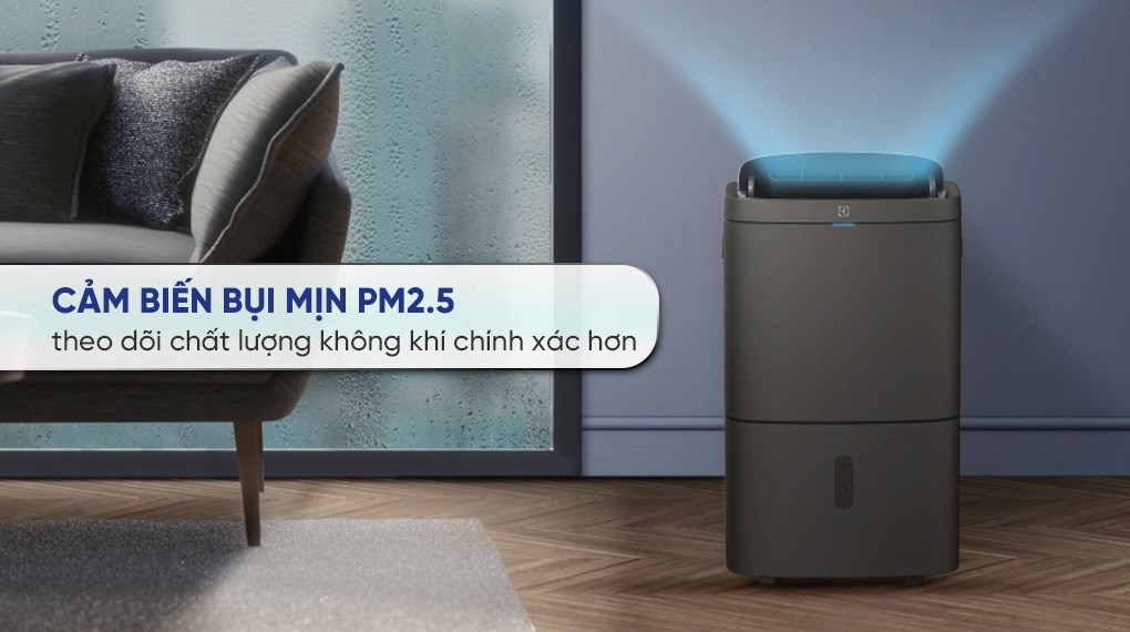 Máy hút ẩm kết hợp lọc không khí Electrolux EDH16TRBD3
