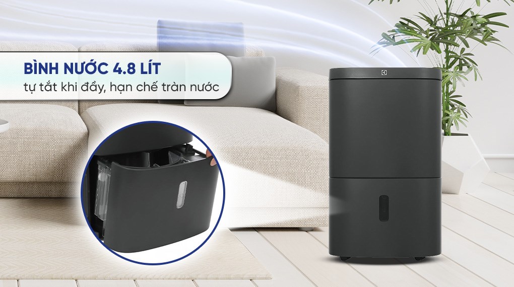 Máy hút ẩm kết hợp lọc không khí Electrolux EDH16TRBD3
