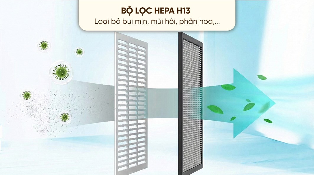 Máy hút ẩm kết hợp lọc không khí Nagakawa NAD8668