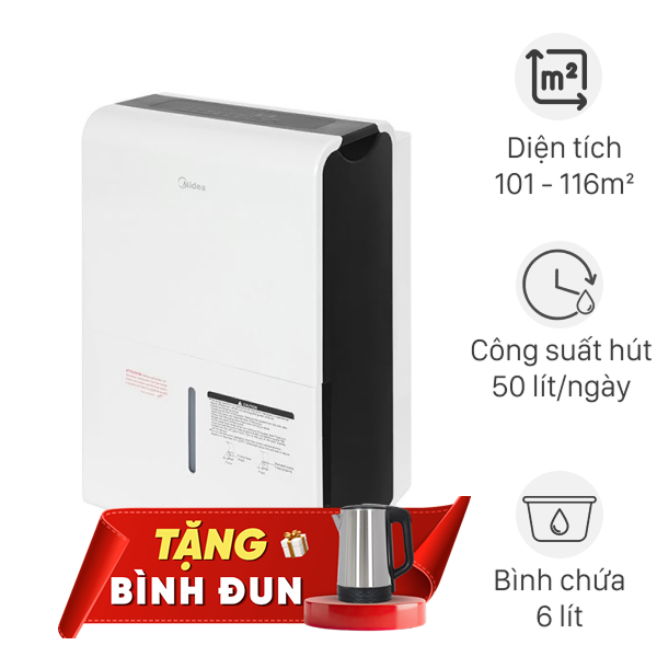 Máy hút ẩm Midea MDDP-50DEN7 850W