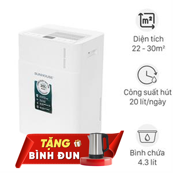 Máy hút ẩm Sunhouse SHD-DHB2003 330W
