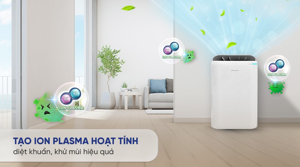 Máy hút ẩm kết hợp lọc không khí Daikin JPF12AV2