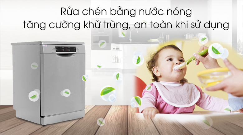 Máy rửa chén Bosch SMS46MI05E 2400W