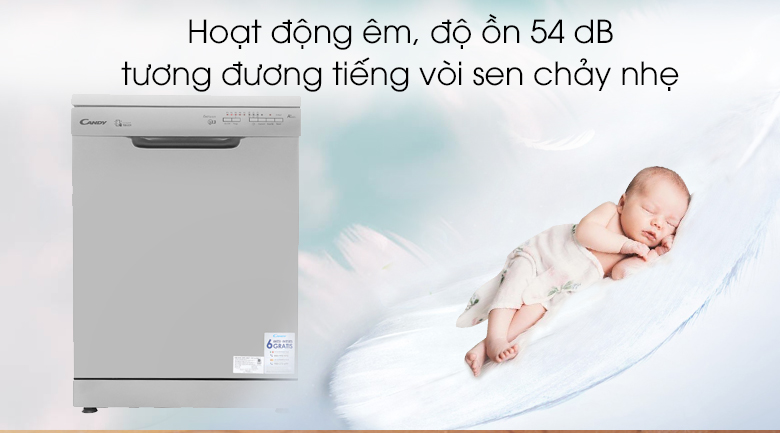 Máy rửa chén Candy CDP 1LS39X/T 2150W