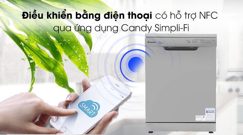 Máy rửa chén Candy CDP 1LS39X/T 2150W