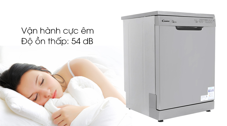 Máy rửa chén Candy CDP 1LS39X/T 2150W - Nhiều chương trình rửa chén đĩa khác nhau