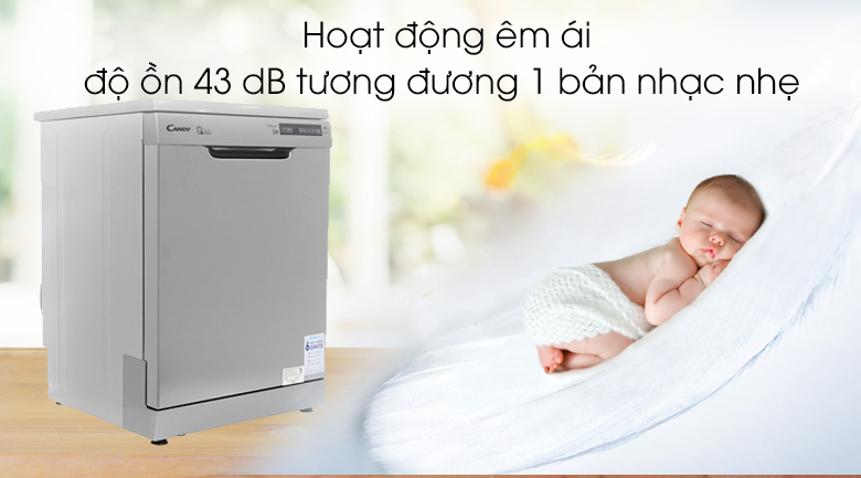 Máy rửa chén Candy CDP 2DS62X/T 2150W