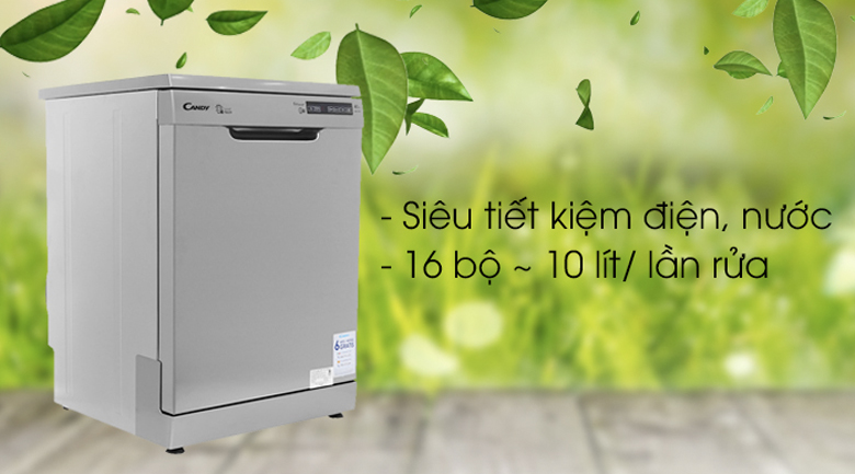 Máy rửa chén Candy CDP 2DS62X/T 2150W