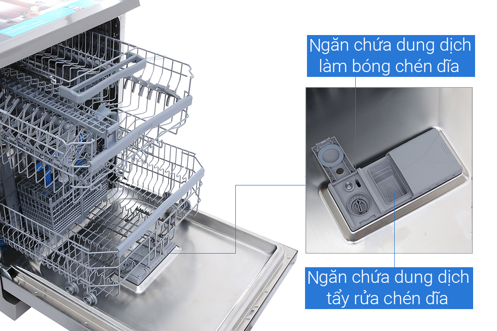 Máy rửa bát Candy CDP 2DS62X/T 2150W