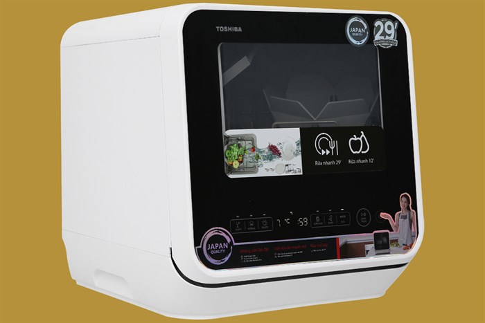 Máy rửa chén mini Toshiba DWS-22AVN K 730W