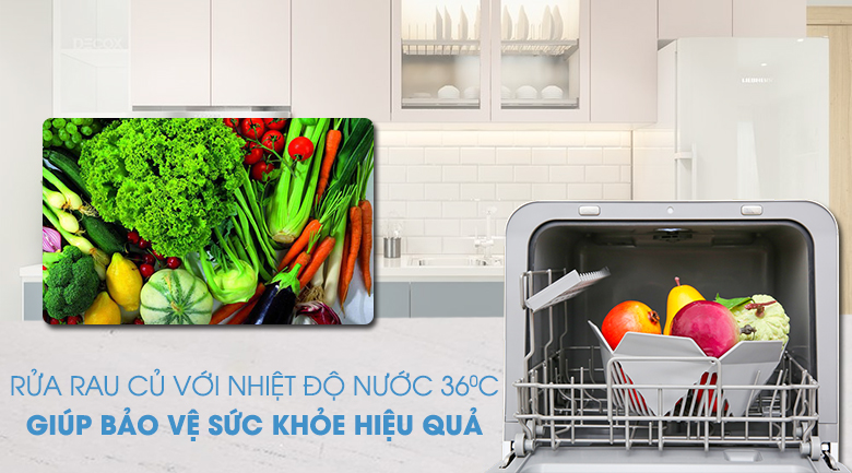 Máy rửa chén mini Toshiba DWS-22AVN D 730W