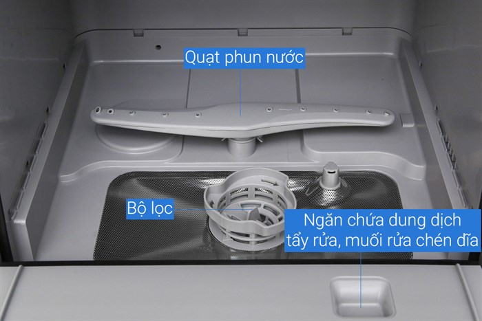 Máy rửa chén mini Toshiba DWS-22AVN D 730W