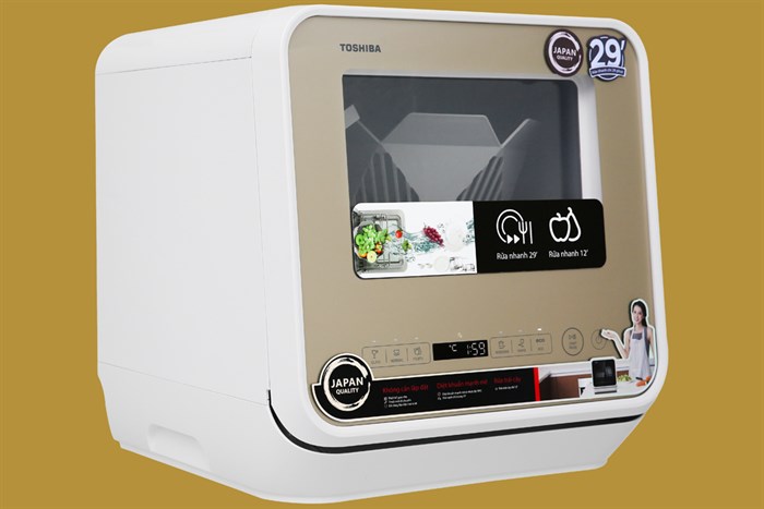 Máy rửa chén mini Toshiba DWS-22AVN N 730W