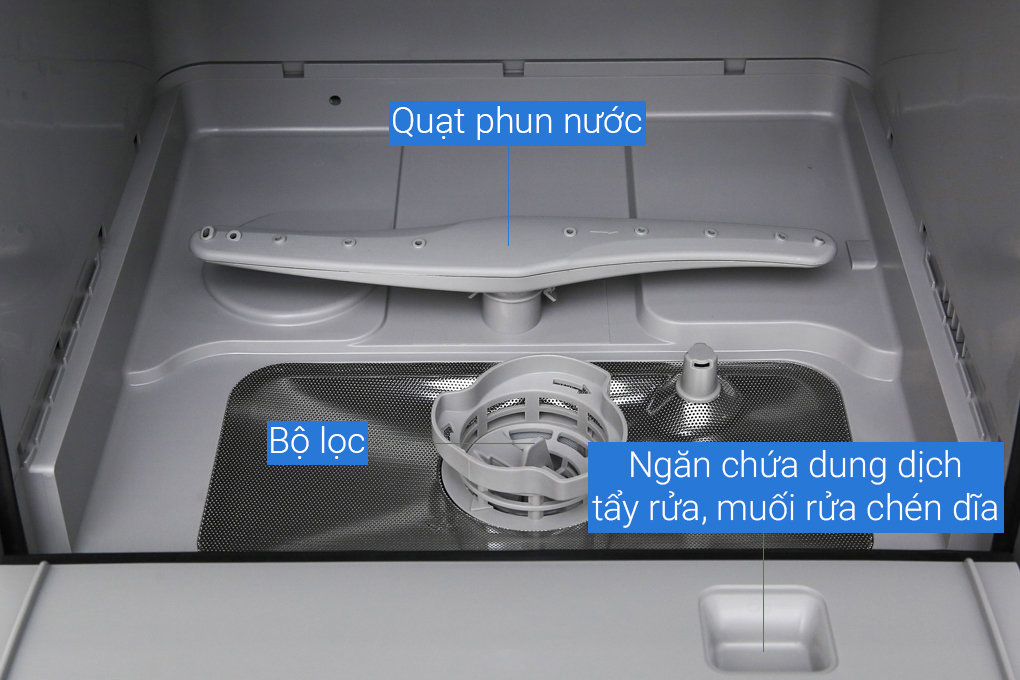 Máy rửa chén mini Toshiba DWS-22AVN N 730W