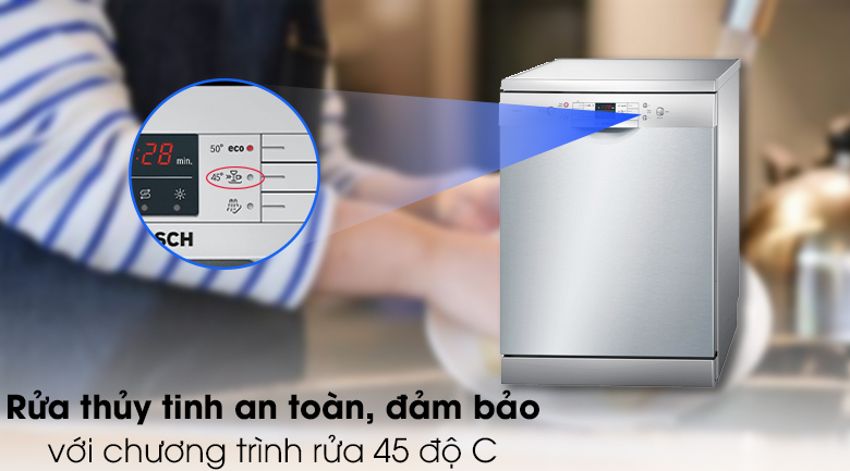 Máy rửa chén độc lập Bosch series 6 SMS63L08EA