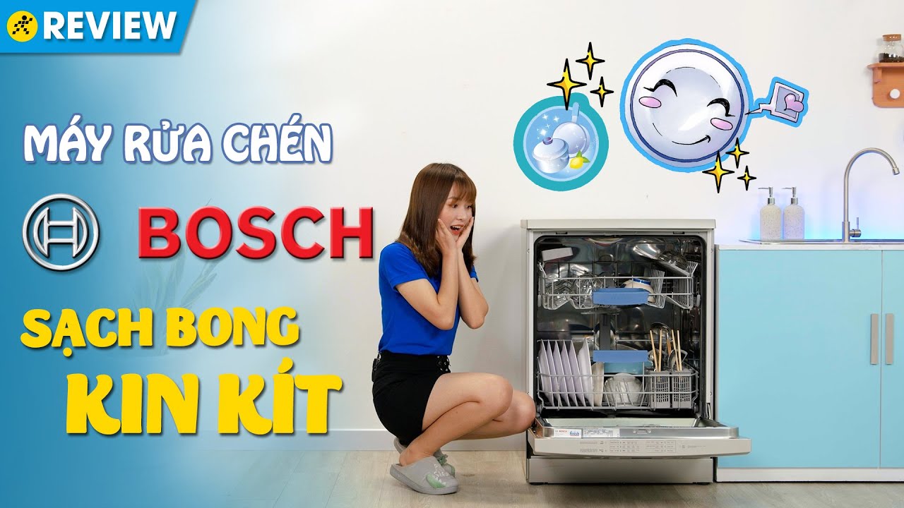 Máy rửa chén độc lập Bosch series 6 SMS63L08EA