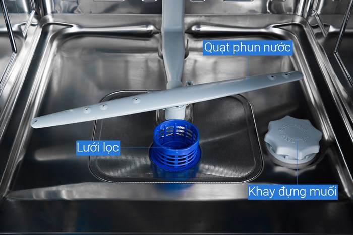 Máy rửa bát độc lập Có Sấy Candy CDPN 4D620PW