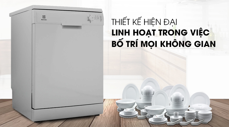 Máy rửa chén Electrolux ESF5202LOX có thiết kế hiện đại, sang trọng