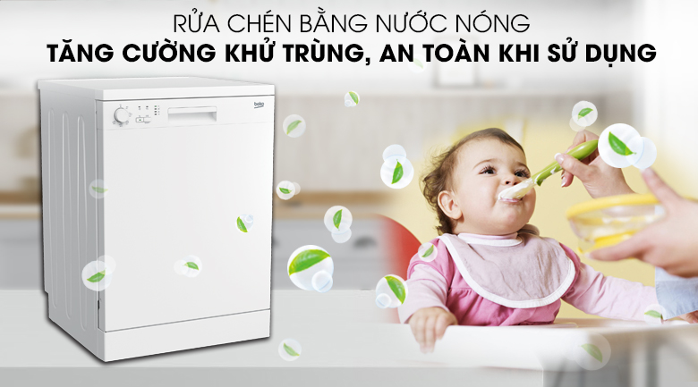 Đánh bay vết bẩn cứng đầu nhờ công nghệ rửa nước nóng