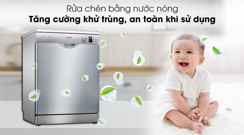 Máy rửa chén độc lập Bosch series 2 SMS25DI05E - 8