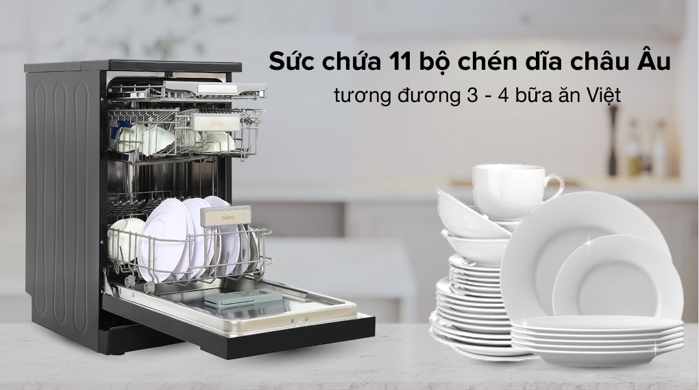 Máy rửa chén độc lập Galanz W45A3A401S-0E1(B) - 4