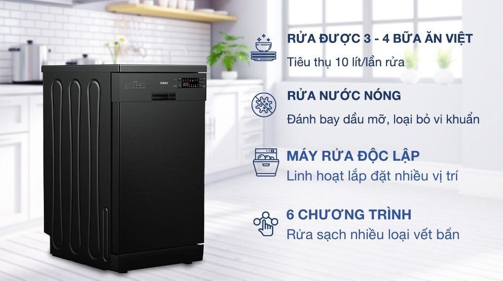 Máy rửa chén độc lập Galanz W45A3A401S-0E1(B)