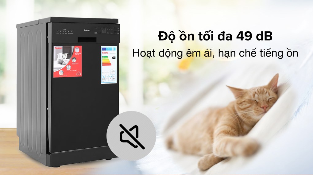 Máy rửa chén độc lập Galanz W45A3A401S-0E1(B) - 10