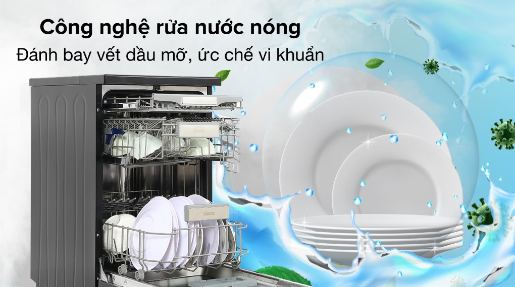 Máy rửa chén độc lập Galanz W45A3A401S-0E1(B) - 15