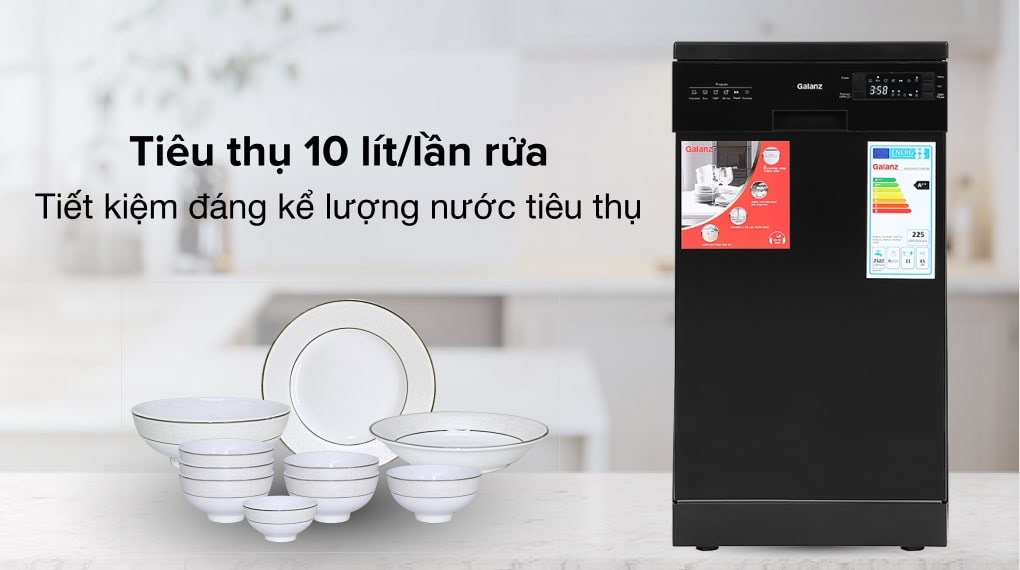 Máy rửa chén độc lập Galanz W45A3A401S-0E1(B) - 12