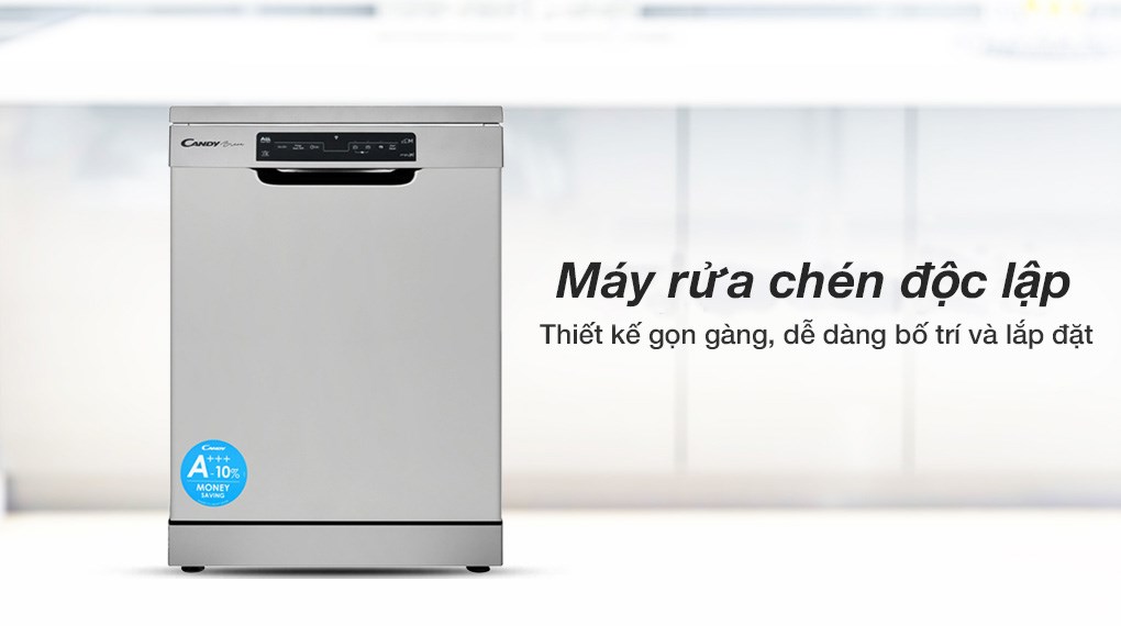 Máy rửa chén độc lập Candy CDPN 4D620PX/E