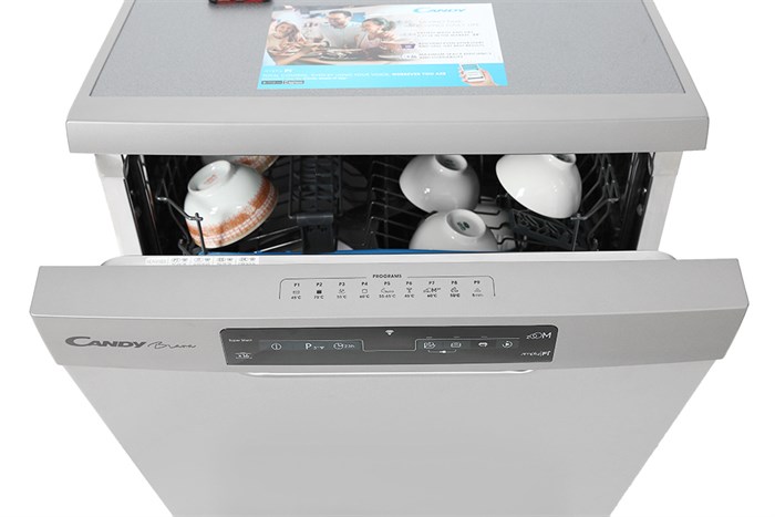Máy rửa chén độc lập Candy CDPN 4D620PX/E Màu Inox
