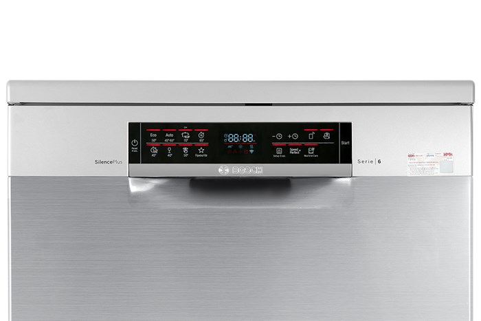 Máy rửa chén độc lập Bosch SMS6ECI93E Màu Inox
