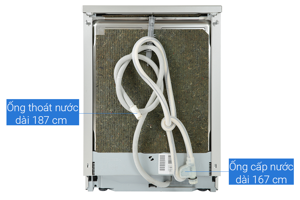 Máy rửa chén độc lập Bosch SMS6ECI93E Màu Inox