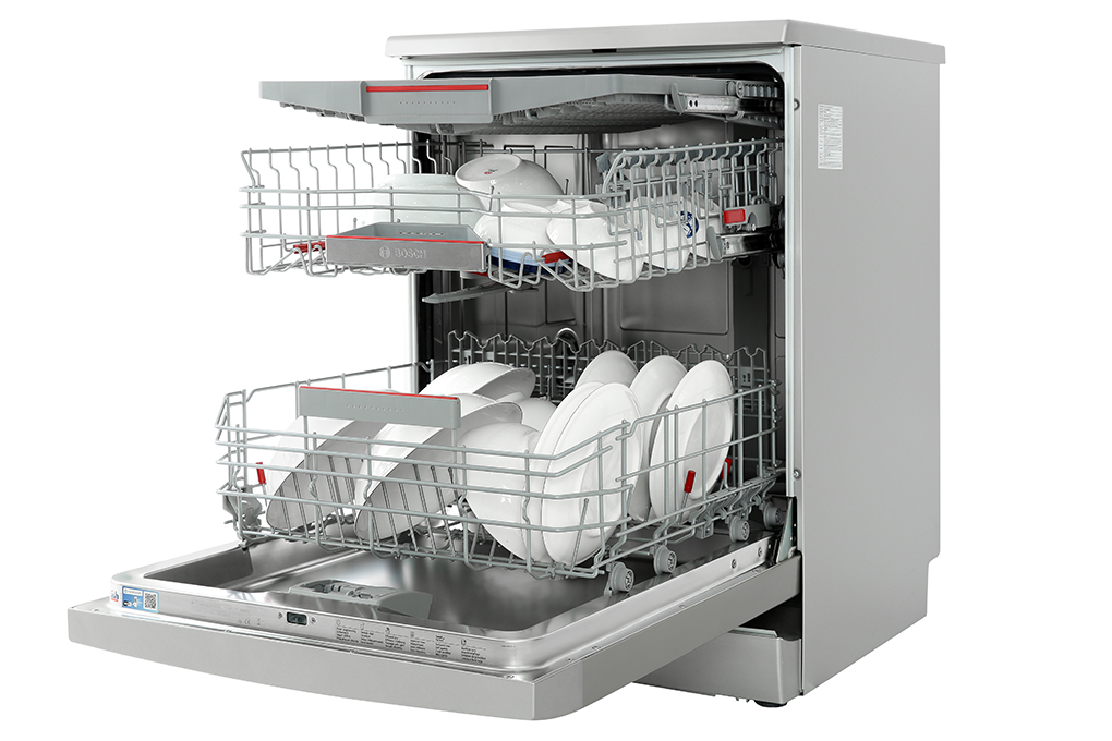 Máy rửa chén độc lập Bosch SMS6ECI93E Màu Inox