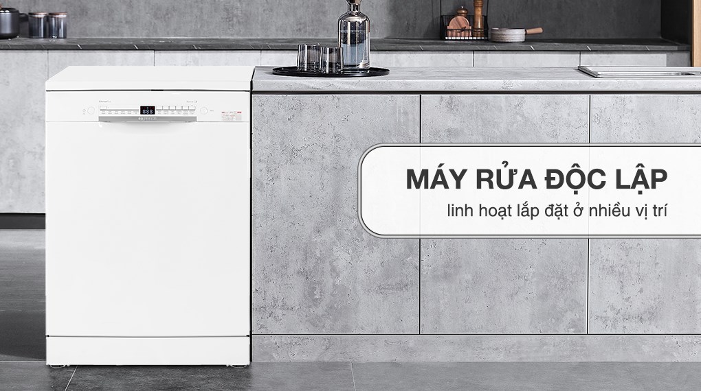 Máy rửa bát độc lập Bosch SMS2IVW01P