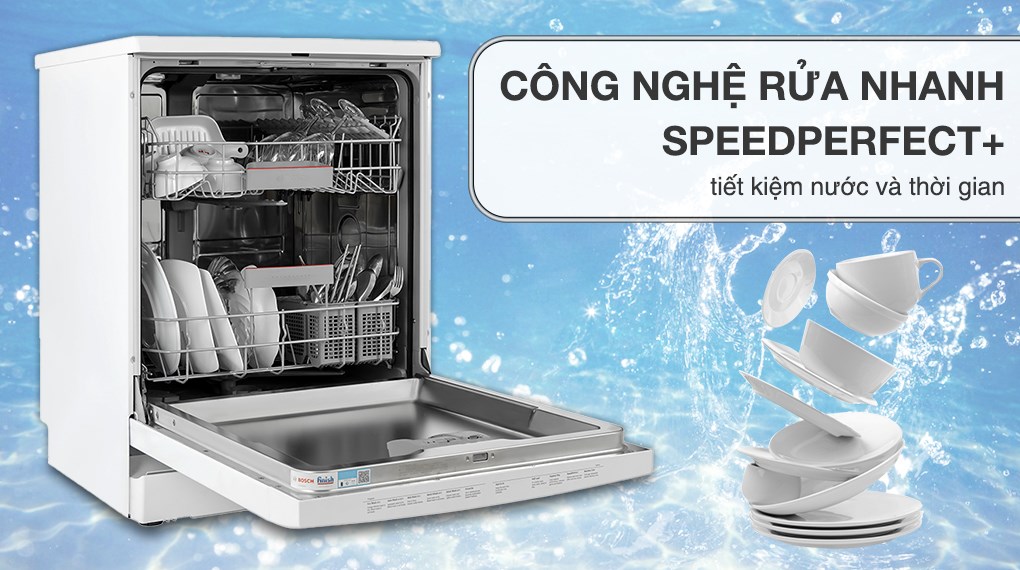 Máy rửa bát độc lập Bosch SMS2IVW01P