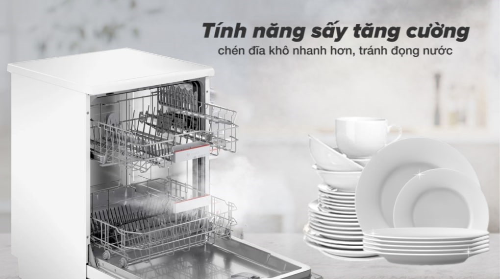 Máy rửa chén độc lập Bosch SMS2IVW01P
