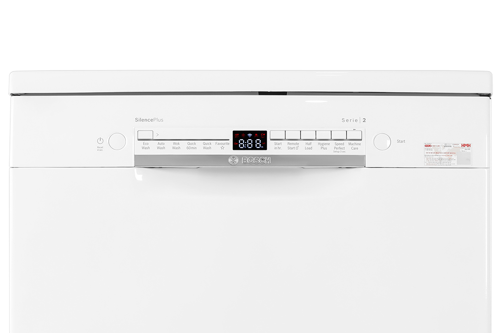 Máy rửa chén độc lập Bosch SMS2IVW01P Màu Trắng