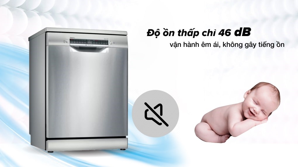 Máy rửa chén độc lập Bosch SMS4IVI01P