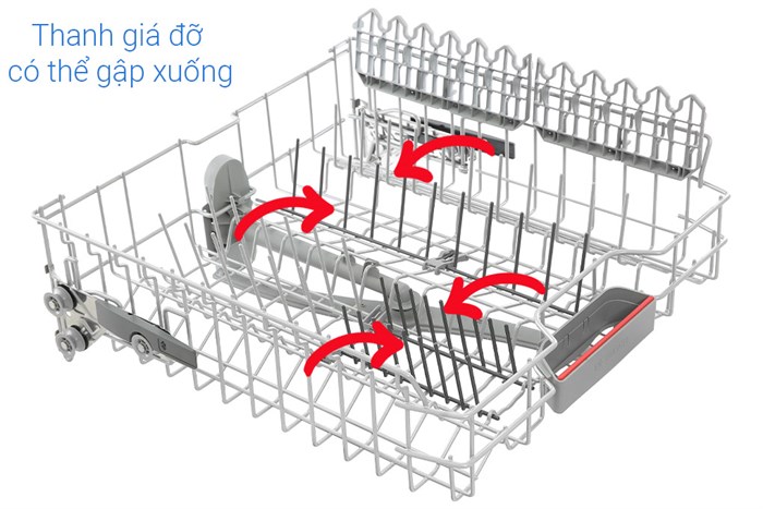 Máy rửa chén độc lập Bosch SMS4IVI01P Màu Bạc