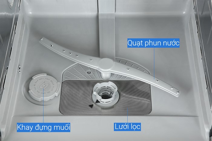 Máy rửa chén độc lập Bosch SMS4IVI01P Màu Bạc