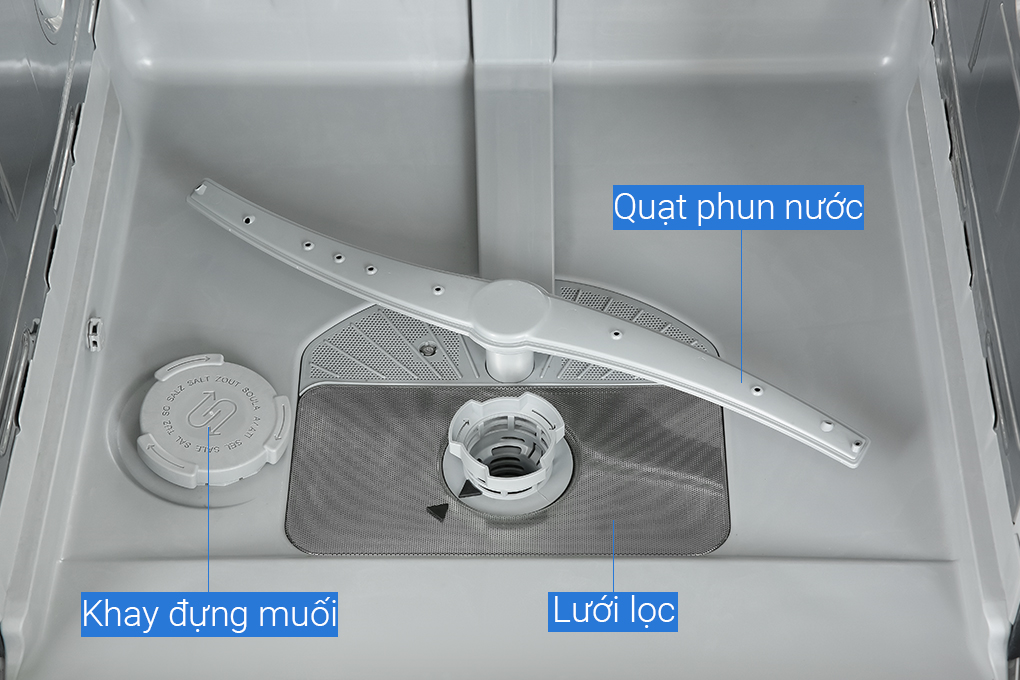 Máy rửa chén độc lập Bosch SMS4IVI01P Màu Bạc